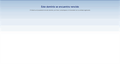 Desktop Screenshot of cristalumicerramientos.com